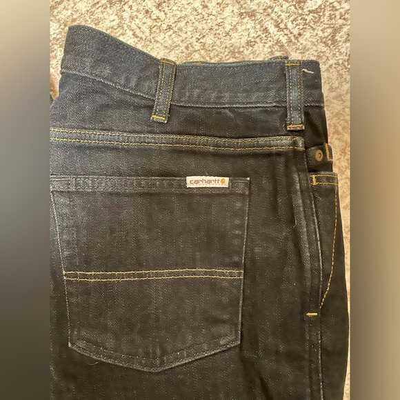 Carhartt Original Fit Women’s Straight Leg jeans— Indigo- Size 10 - Picture 5 of 6